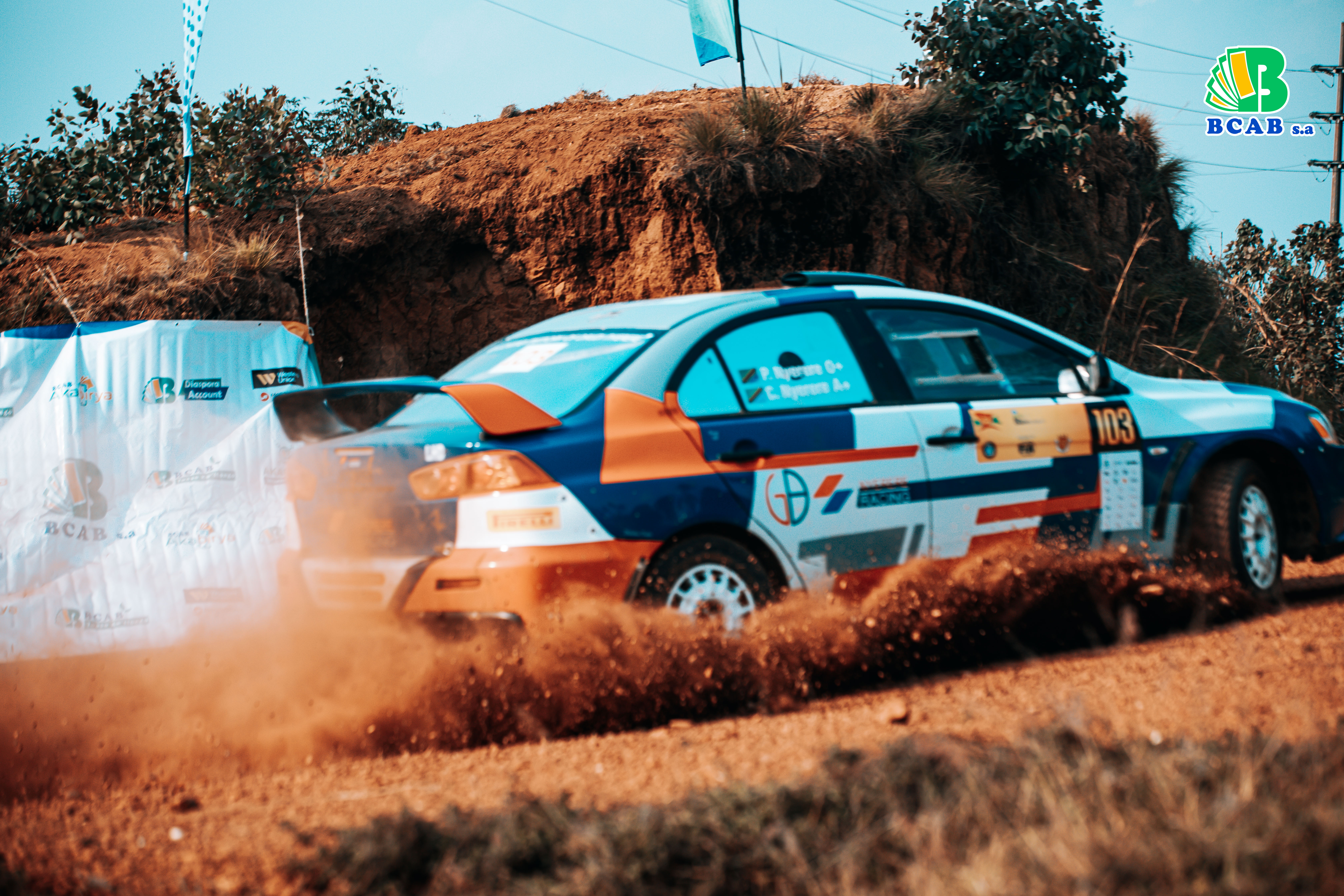 La BCAB S.A., sponsor principal du Rallye International du Burundi 2025 à Ngozi